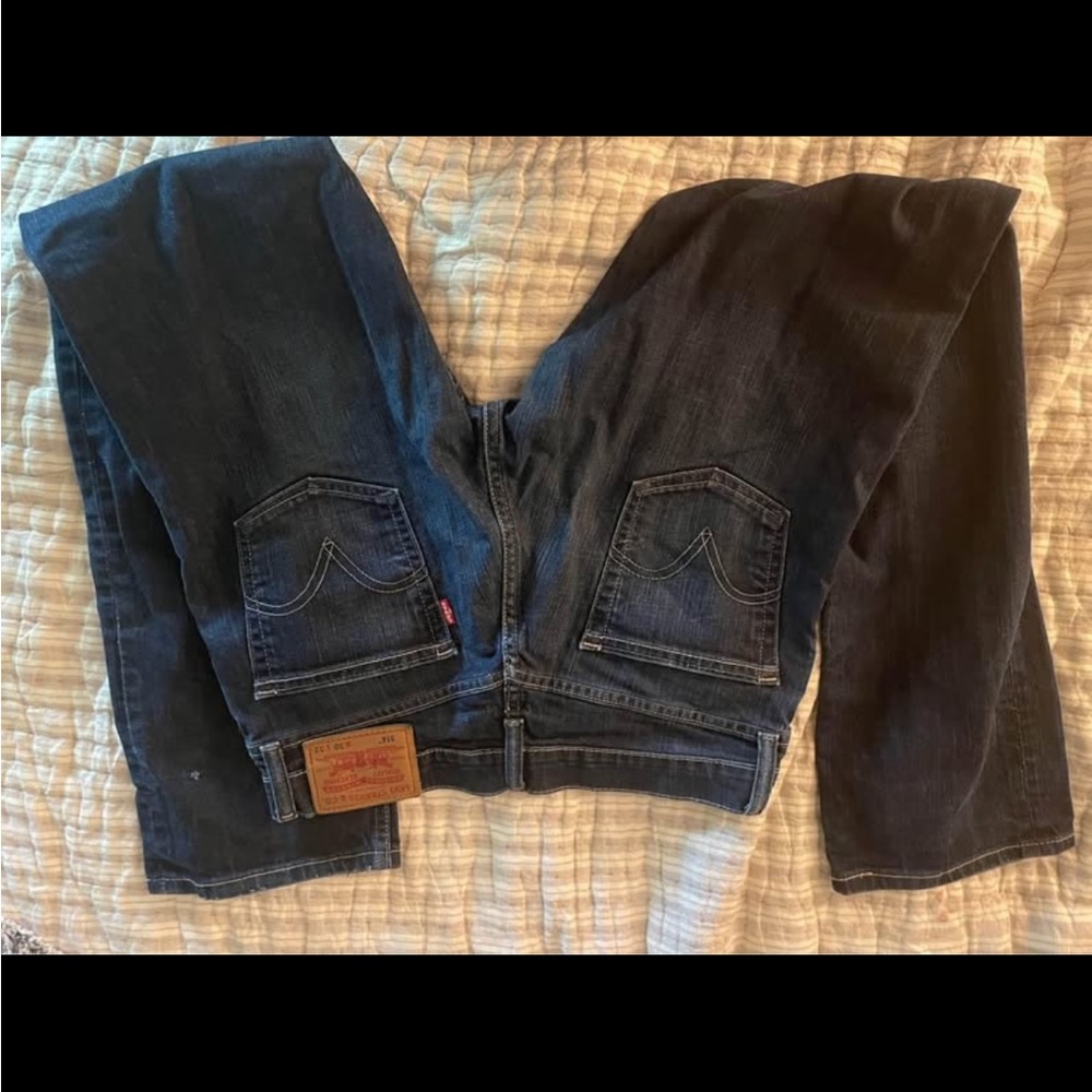 Levi's 514 Women's Dark Blue Jeans